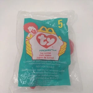1993 1998 Error McDonald's TY Teenie Beanie Babys # 5 Pinchers Hummer Neu aus altem Lagerbestand - Bild 1 von 4