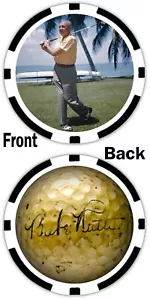 BABE RUTH GOLFING - YANKEES - CHIP POKER COMMEMORATIVO ***PALLINA DA GOLF FIRMATA*** - Foto 1 di 2