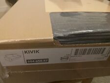 Brand New Ikea KIVIK Cover for 3-seat sofa, Skiftebo dark grey, 504.650.87