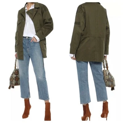 NUEVA Chaqueta de Infantería Current/Elliott The Updated Verde Ejército Para Mujer Talla XS Foto 1 de 4