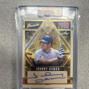 JOHNNY DAMON 2025 Leaf Seasons In The Sun #SSE-JD1 Signature Seasons Auto /35 - Picture 1 of 4