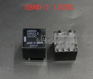 5PZ Relè 12VDC G8ND-2-12VDC 8 Pin OMRON NUOVO IN SCATOLA - Foto 1 di 8