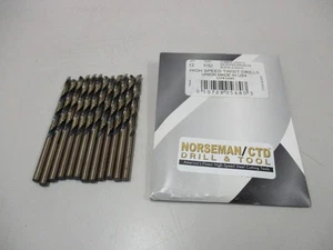 Noresman/CTD Drill & Tool 12pc 7/32 High Speed Twist Drills EDP # 05680 USA - Picture 1 of 3
