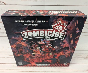 CMON Zombicide 2ª Edición Caja de Reinicio Kickstarter Caja Exclusiva Nueva Caja Abierta - Imagen 1 de 18