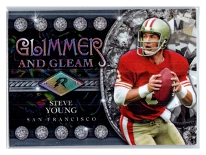 Topps Resurgence #GG-7 2025 Steve Young San Francisco Glimmer and Gleam NFL - Imagen 1 de 3