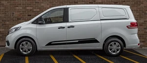 Calcomanías a rayas laterales LDV G10 Van pegatinas de vinilo premium ambos lados 06 - Imagen 1 de 9