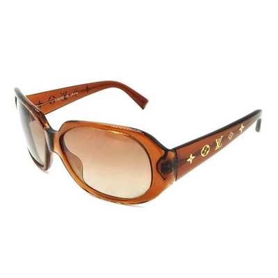 NO TARIFF Louis Vuitton Sunglasses Z0029E Women's Browns 4738570 - Image 1 of 4