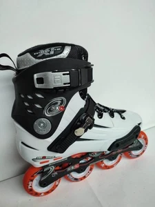 Fila NRK White Slalom Freeskate Streetskate Inliner - Black White Gr.38 - Bild 1 von 3
