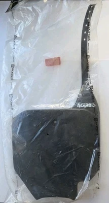 NUEVO NEGRO ACERBIS HONDA CR80R 96-02/CR85R 03-07 MATRÍCULA DELANTERA 0002150.090 Foto 1 de 4