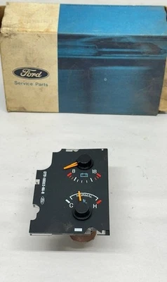NOS Ford E7TZ-9280-D Battery & Temp Gauge – 1987–88 F-Series Bronco OEM Cluster - Image 1 of 4