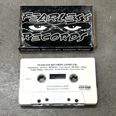 Fearless Records Sampler Cassette 90s Hardcore Punk Compilation At The Drive-In - Image 1 of 4