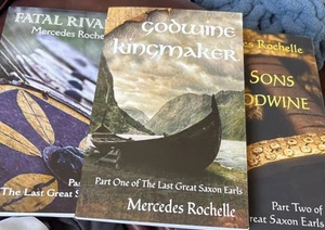 Mercedes Rochelle Books 1-3 The Last Great Saxon Earls VG - Picture 1 of 4