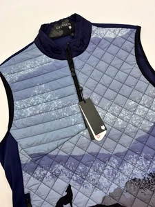 NWT LARGE Greyson Misty Mountain Top Yukon 1/2 Zip Hybrid Vest MSRP $228 - Picture 1 of 16
