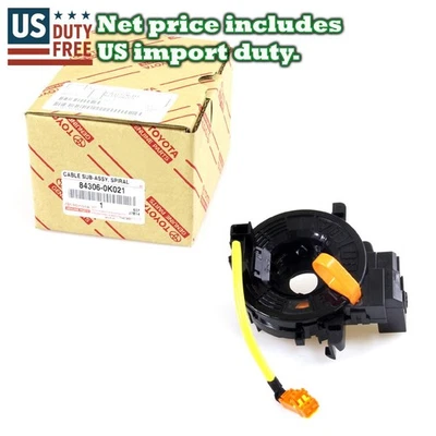 Fit Toyota Hilux Vigo Champ GGN15 KUN26 TGN15 Reel Spiral Cable Clock Spring OEM - Image 1 of 4