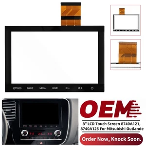 8" Glass Radio Touch Screen Digitizer 8740A098 8740A103 for Mitsubishi Outlander - Bild 1 von 6