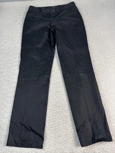 Pantalones Theory Para Hombre 32 Negro Vestido Chino Pierna Recta Elastizados Algodón Calce Ajustado - Imagen 1 de 9