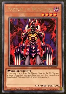 Makyura the Destructor | LED7-EN008 | Rare | 1st Edition | Rage of Ra | YuGiOh - Picture 1 of 3