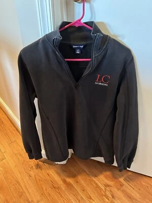 SportTek LC кормления женщин черепаха шеи, длинным рукавом, молнии рубашка свитер размер S - Изображение 1 из 3