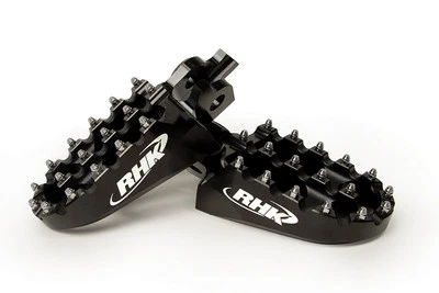 estriberas negras anchas RHK HONDA CRF450RX 2017 2018 2022 2023 2024 2025 Foto 1 de 4