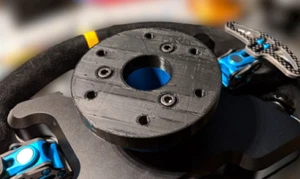 Quick Release Adaptateur de volant pour Fanatec vers 3x50,8 Simracing - Picture 1 of 29