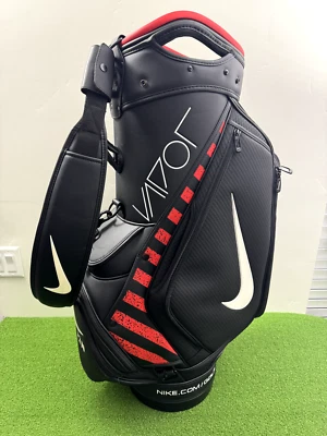 RARE Nike Golf Vapor Rzn Tour Staff Bag Black/Red Unreleased NWOT Display Only - Image 1 of 4