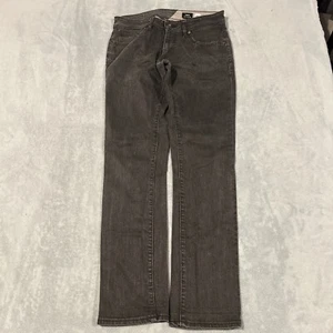 Volcom Jeans Vorta Straight Fit Mens sz 30 Grunge Goth Relaxed Skater Dark Gray - Picture 1 of 15