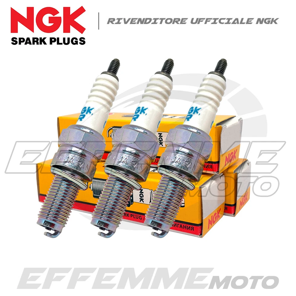 Kit 3 Candele YAMAHA Tracer 900 Abs 2015 2016 2017 2018 2019 2020 (NGK CPR9EA-9) - Immagine 1 di 1