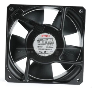 ETRI 129XR0281010 125XR2282 120X120X38MM 208-240V AC cooling fan - Picture 1 of 4