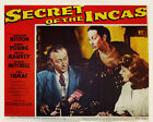 "SECRET OF THE INCAS" (1954) - Carte Lobby Vintage #6 avec YMA SUMAC