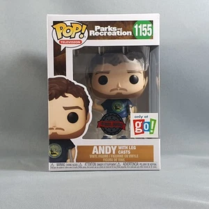 Andy With Leg Casts Funko Pop Vinyl Figure Parks And Recreation Go #1155 - Picture 1 of 6