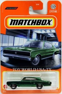 2024 Matchbox #13 1966 Dodge Charger green - Picture 1 of 1