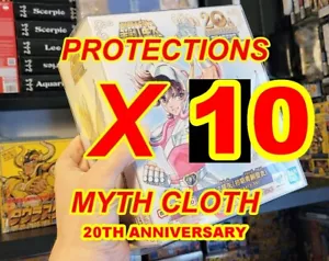 SAINT SEIYA BANDAI JAPON MYTH CLOTH 20th Anniversary Ver. PROTECTION X10 NEUF - Imagen 1 de 5