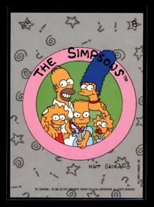 THE SIMPSONS 1990 Topps The Simpsons Sticker #8 C1 - Bild 1 von 2