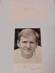 Matthew Cottle UK Actor Original Signature On Postcard And Photo - Picture 1 of 1