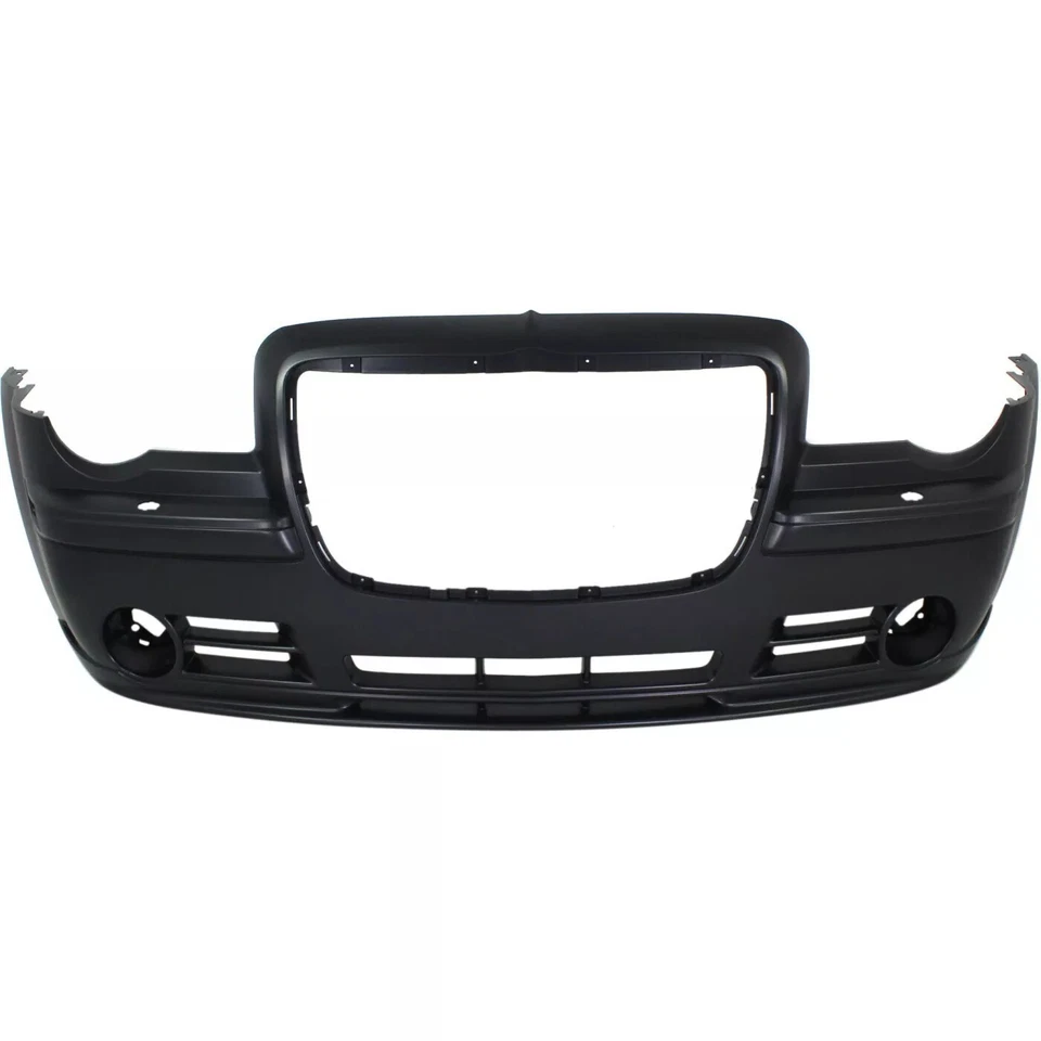 New Front Bumper Cover For 2005-2010 Chrysler 300 Primed Fog Light Holes Foto 1 de 4