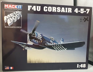 MACKIT 2016 Metal Aircraft Kit F4U Corsair 4-5-7 1:48 Modellbau Flugzeug NEU - Picture 1 of 11