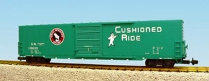 USA Trains G Scale 60 Ft Single Door Box Car R19404A Great Northern jade green - Picture 1 of 1