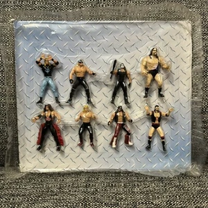 1998 WCW nWo Wrestler Toybiz Steel Slammers Diecast Action Figure 2.5" Lot 8 NB - Picture 1 of 16