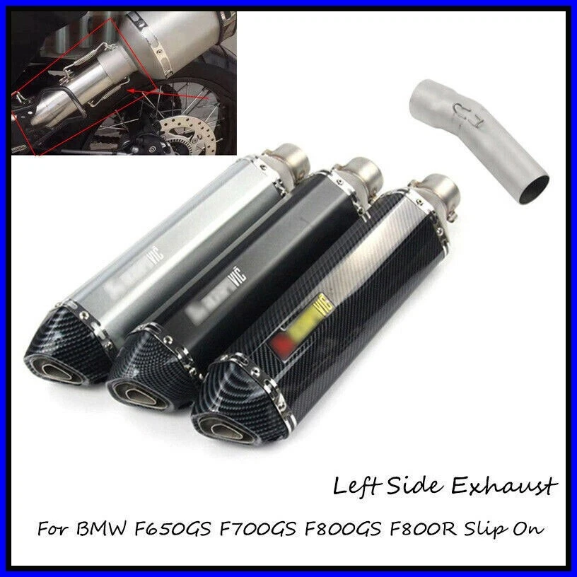 Выхлопная труба для мотоцикла BMW F800GS F650GS F700GS F800R средняя задняя левая - Изображение 1 из 4