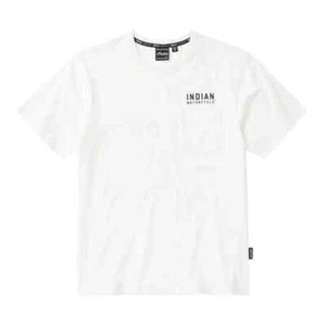 Indian Motorcycle Men's V-Twin Engine T-Shirt, White | 2862760 - Picture 1 of 1
