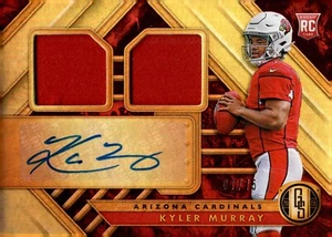 Kyler Murray 2019 Panini Gold Standard Dual Patch Rookie Autograph Auto 7/75 - Bild 1 von 2
