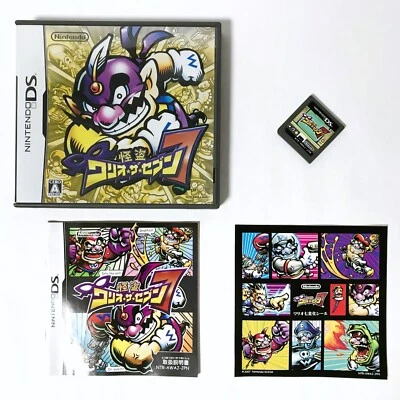 Wario: Master of Disguise  w/sticker Kaitou the Seven 7 Nintendo DS Japan Good++ - Image 1 of 4