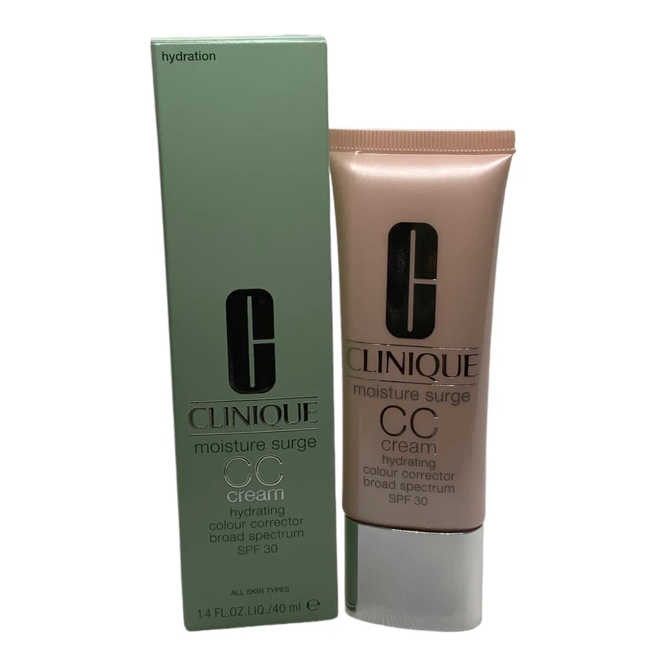 June 2014 2pc Clinique Moisture Surge CC Cream SPF 30 Light Medium 1oz