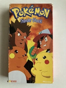 Pokémon: Thunder Shock! VHS Tape - Imagen 1 de 8