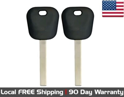 2x Llave de encendido transpondedor de repuesto nueva para Buick Chevy GMC B119-PT B116-PT Foto 1 de 4