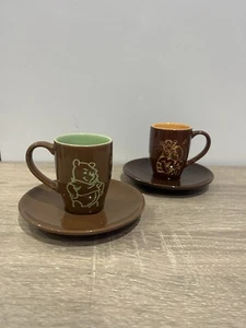 Disney Store Exclusive Winnie The Pooh Espresso Cup And Saucer Set - Picture 1 of 5