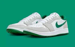 Nike Air Jordan 1 Low G Golf White PINE GREEN DD9315-112 MEN'S SIZE 9 FAST SHIP - Picture 1 of 5