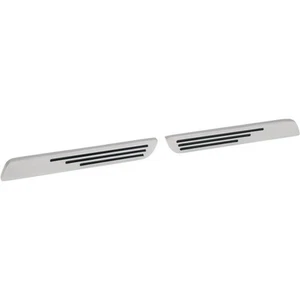 Harley Davidson Chrome Saddlebag Latch Inserts 1993-2013 FLT FLHT FLHR FLTR FLHX - Picture 1 of 4