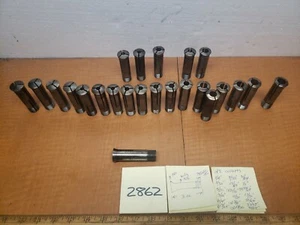 Vintage Metal lathe Spring collet CWC 1PL .795x20tpi Price is For 1pc  - Picture 1 of 6