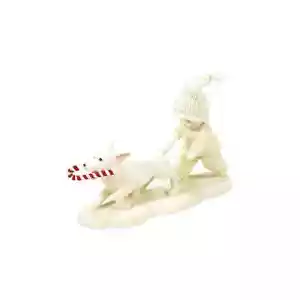 Figura Dept 56 Snowbabies CANDY CANE CHASE 60143 NUEVO - Imagen 1 de 2